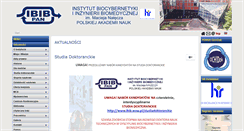 Desktop Screenshot of ibib.waw.pl